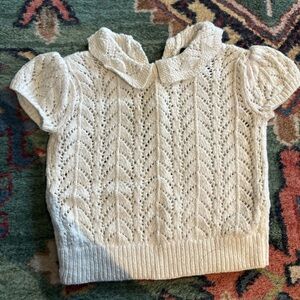 Ralph Lauren crochet blouse